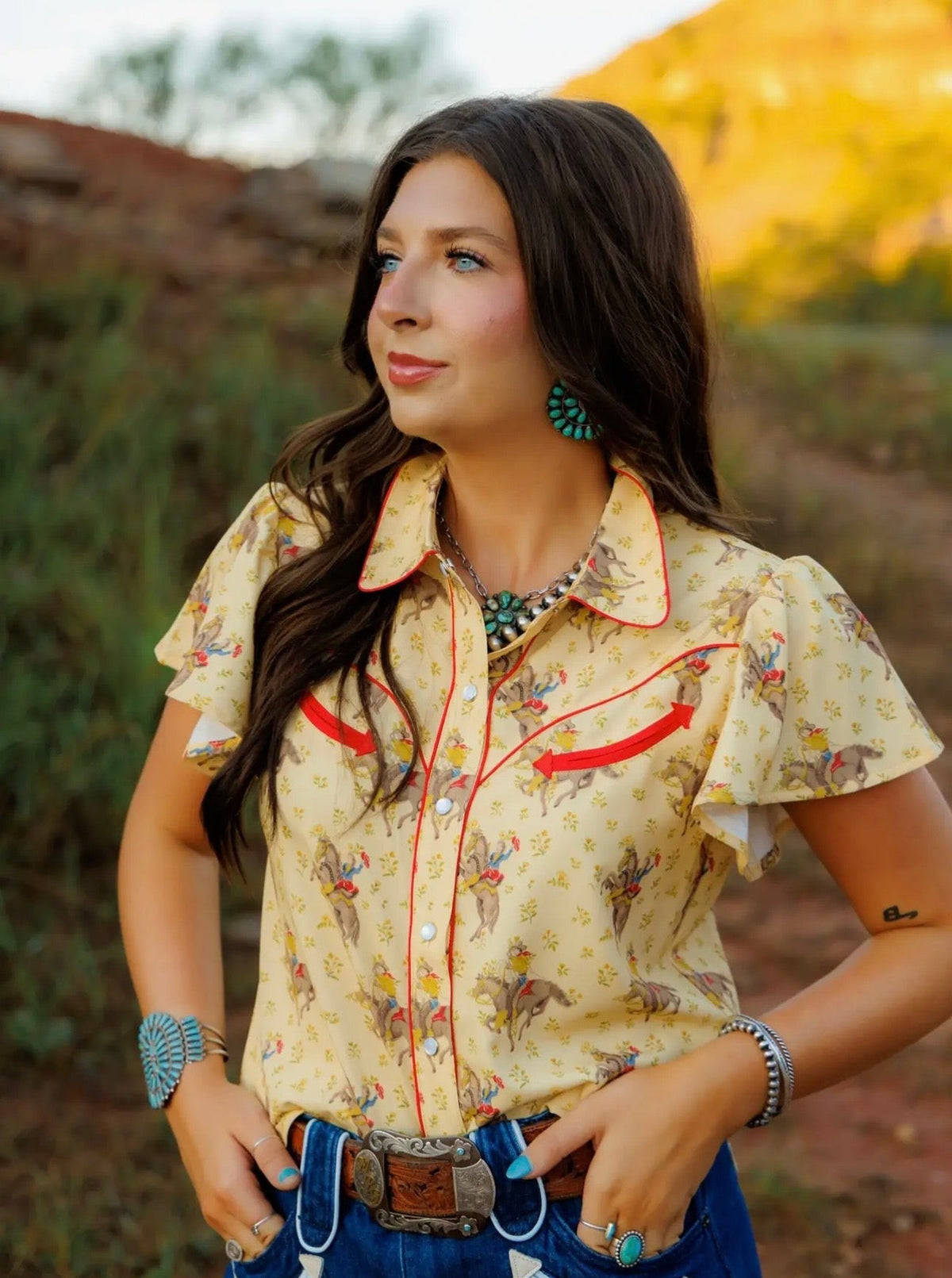 The Prairie Gold Top- LARGE