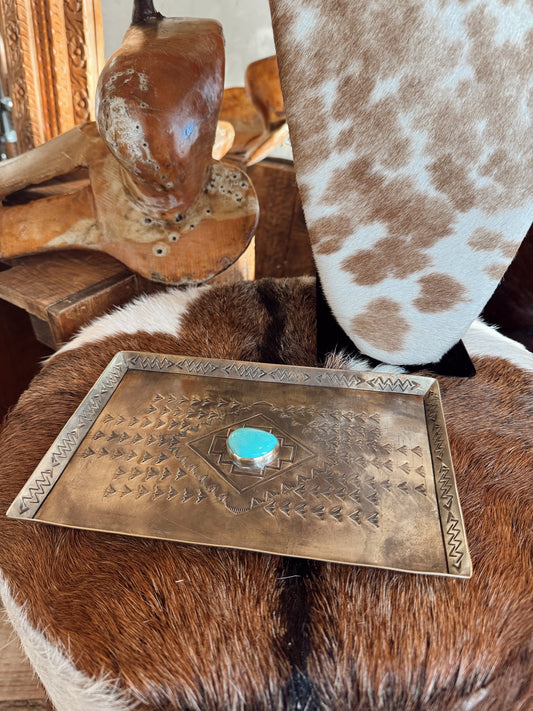 The Estancia Silver Jewelry Tray