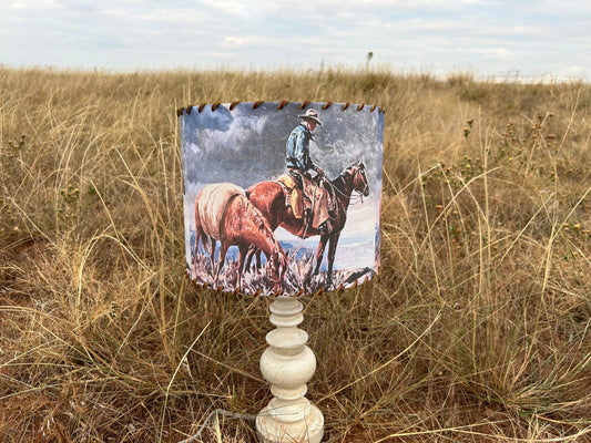 RDR Eldorado Cowboy Lampshade Small