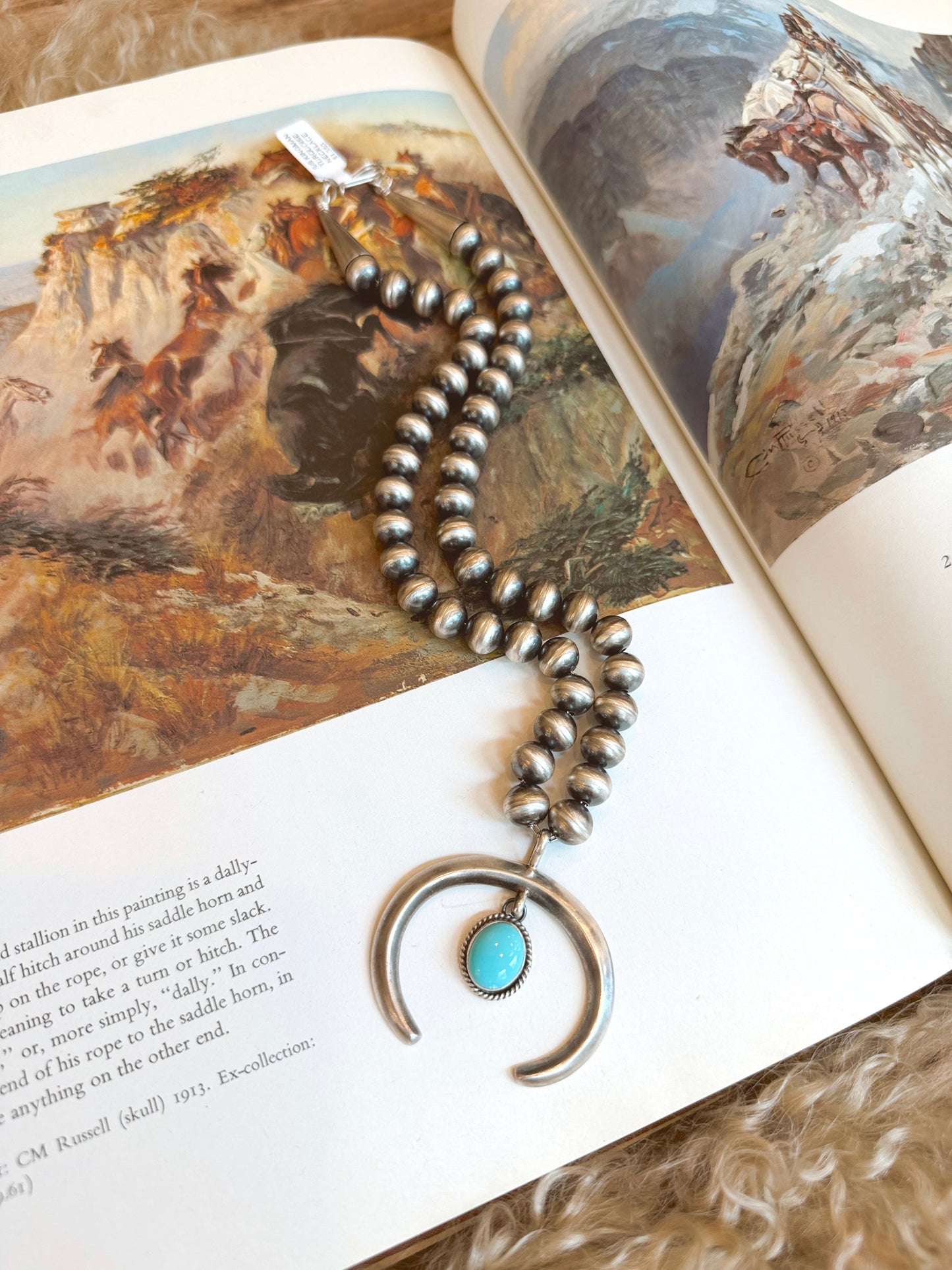 The Rena Begay Naja Navajo Pearl Necklace