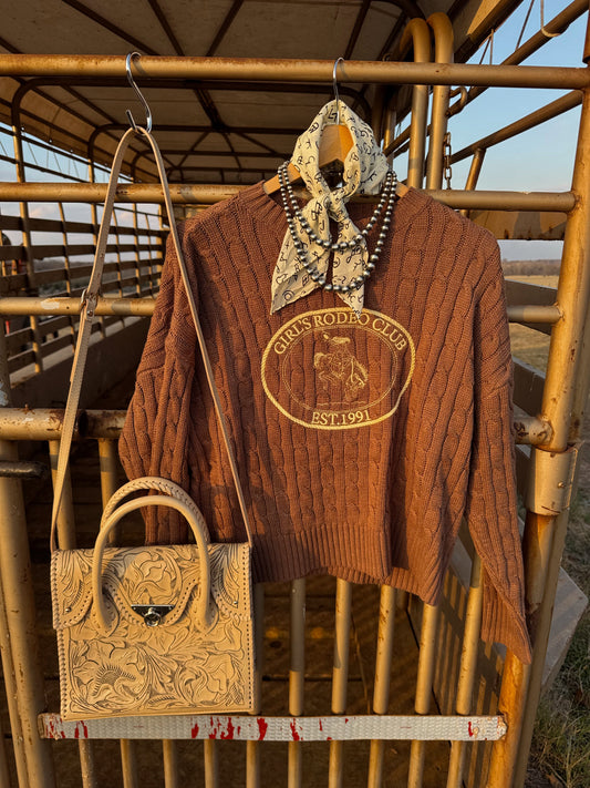 The Girl's Rodeo Club Sweater