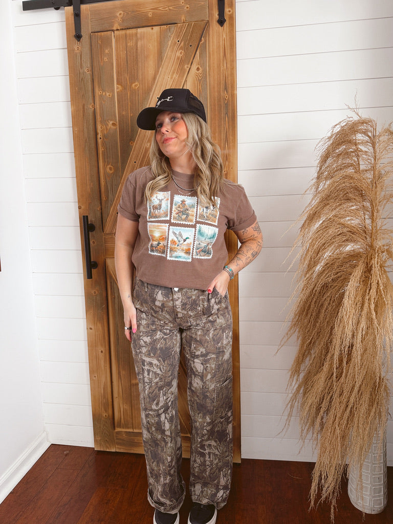 HUNTER STAMP COLLAGE