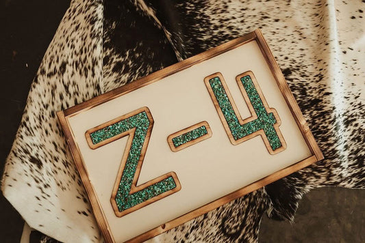 Branded Stone Inlay Sign