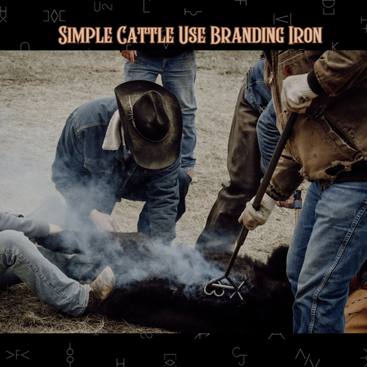 Livestock use Branding Iron