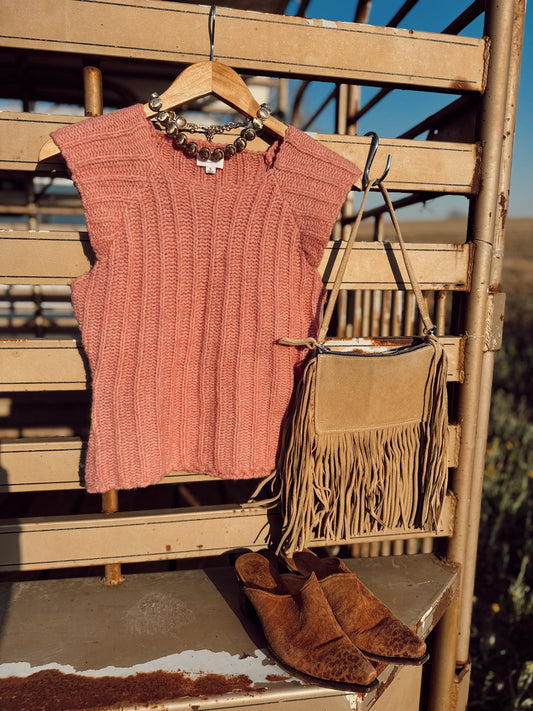 The Sawyer Top in Pink EXTRA SMALL