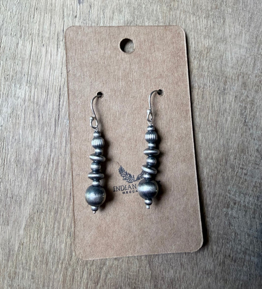 Sterling Pearl Dangle Earrings