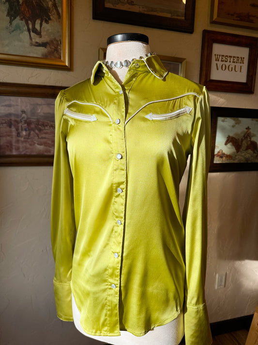 The Lime Arrow Top