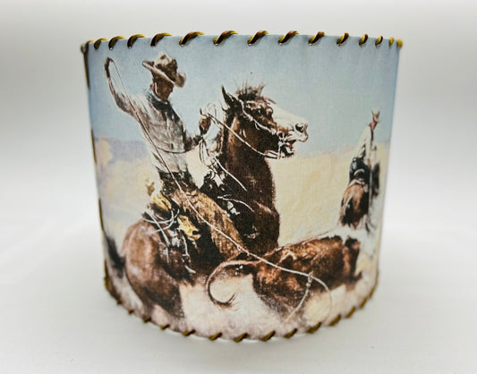 RDR Pasture Roping Lampshade Medium