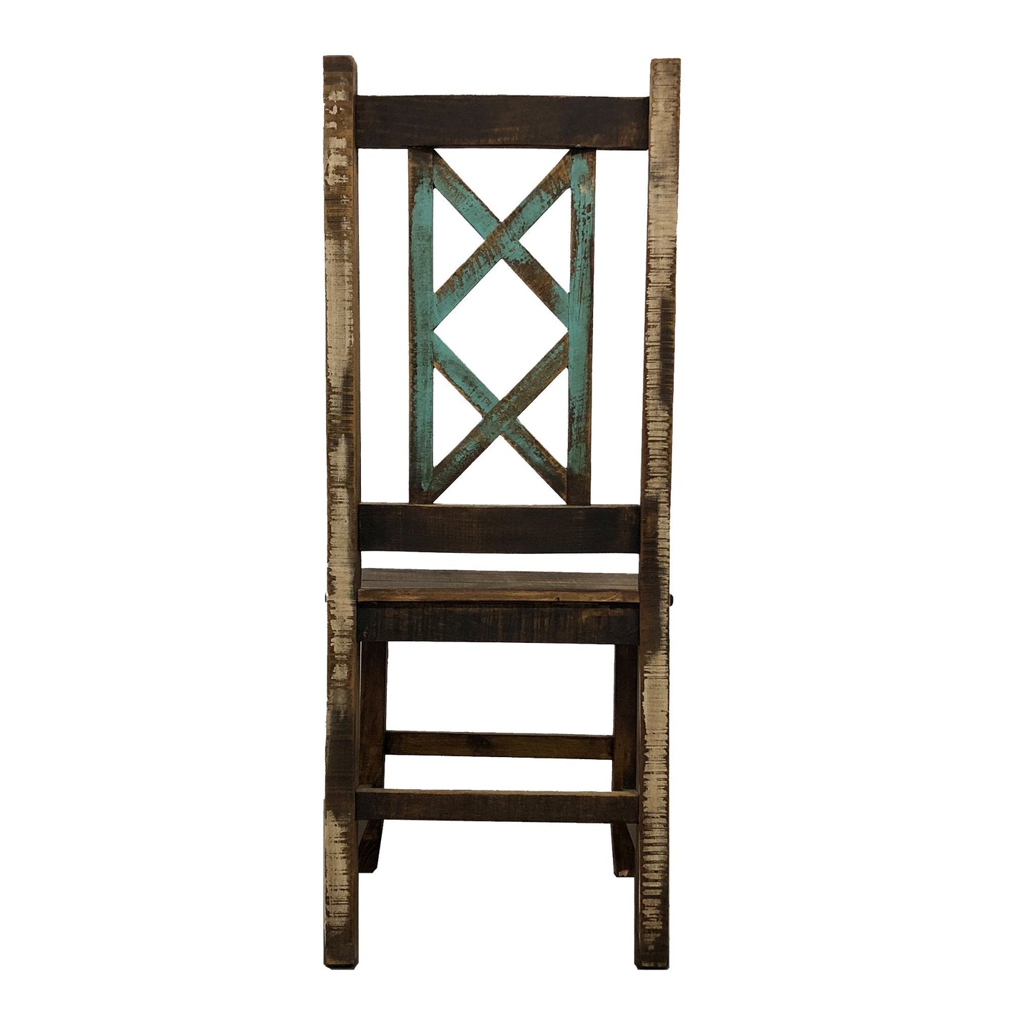 Cabana 5' Rustic Dining Table and 4 Cabana Rustic Chair