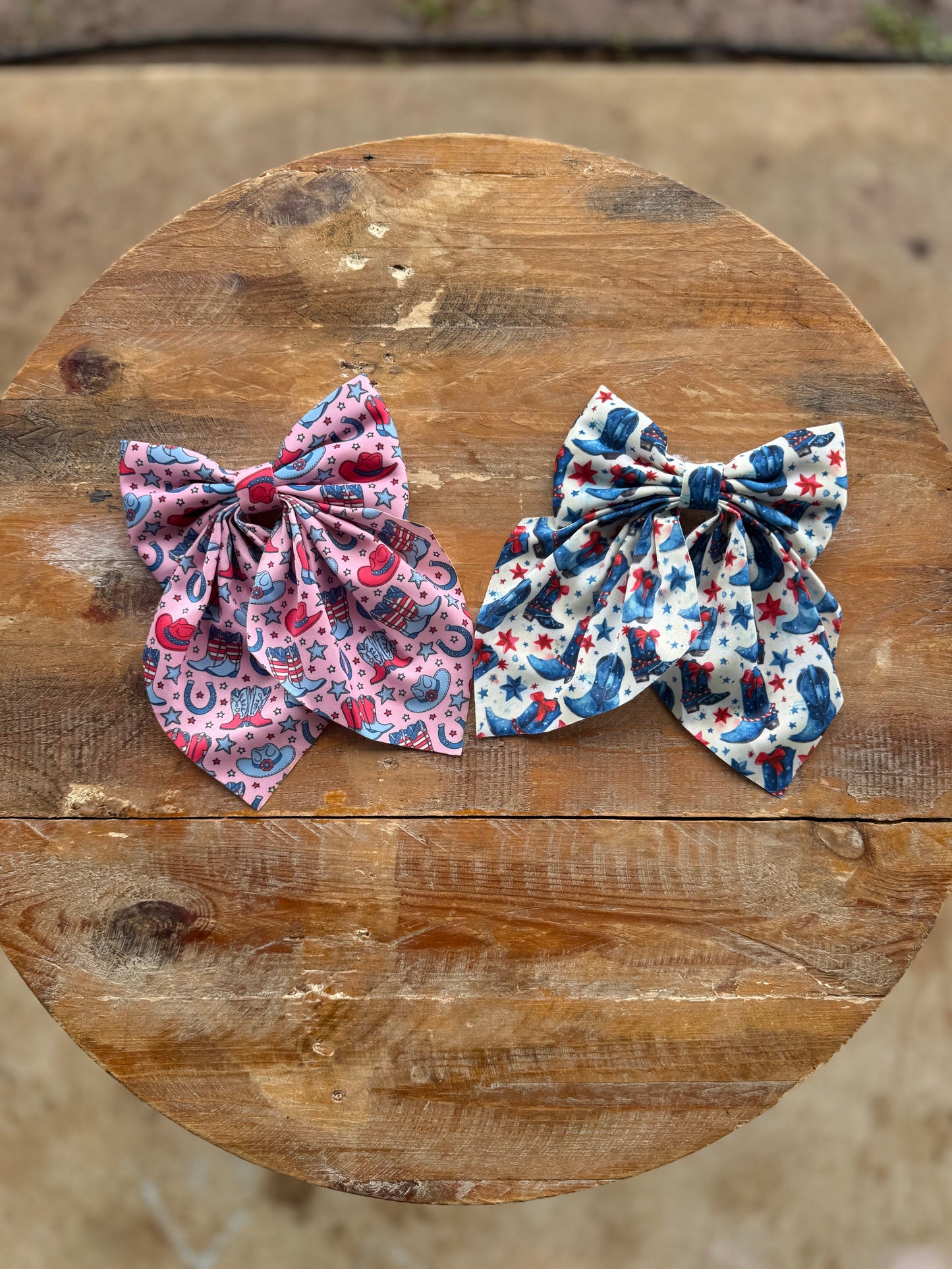 Fourth Of July Sailor bows (FINAL SALE)