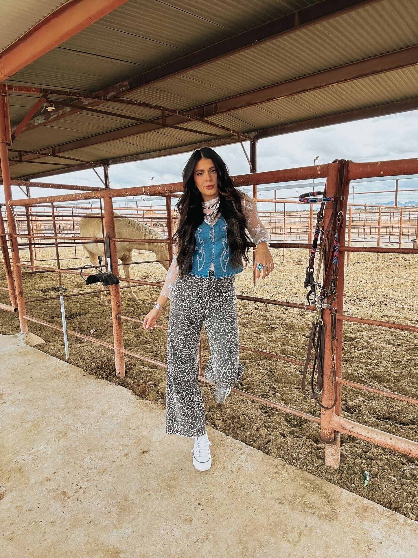 The Lacey Top - White