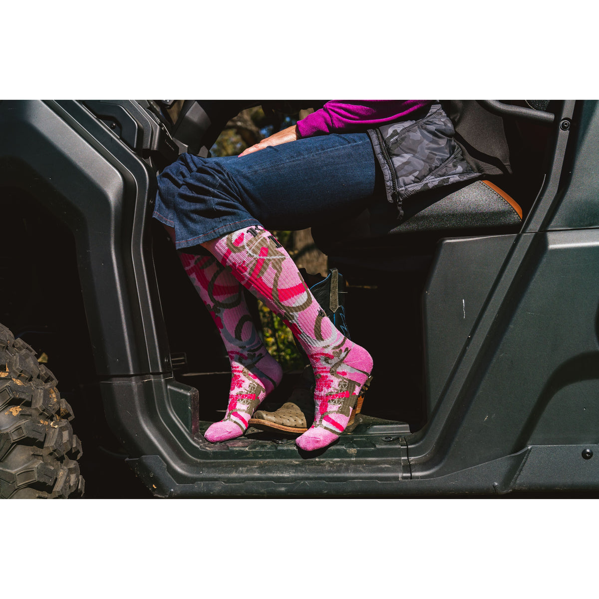 Camo Kill It Performance Boot Socks