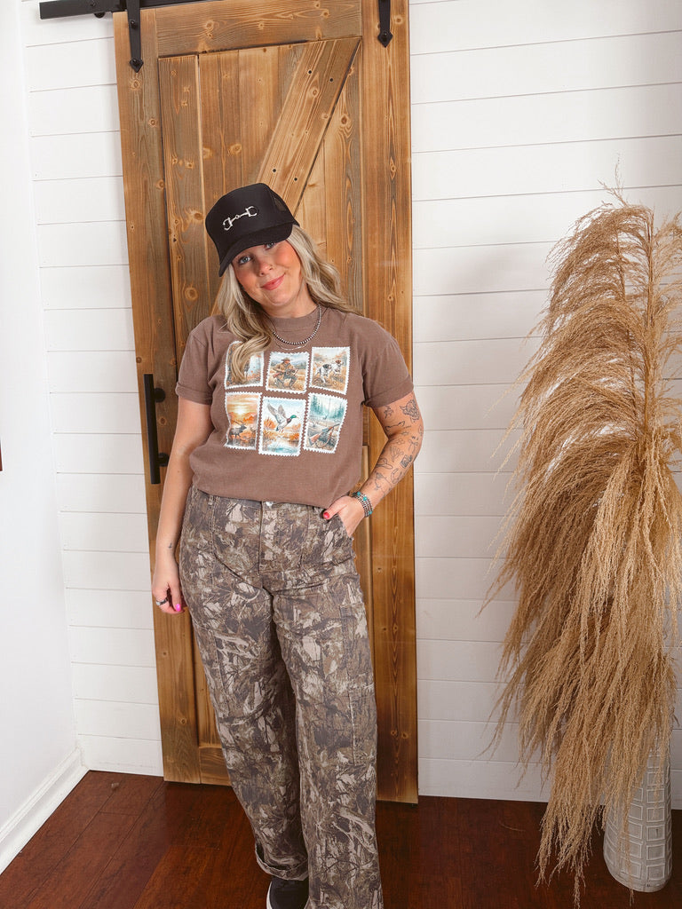 HUNTER STAMP COLLAGE