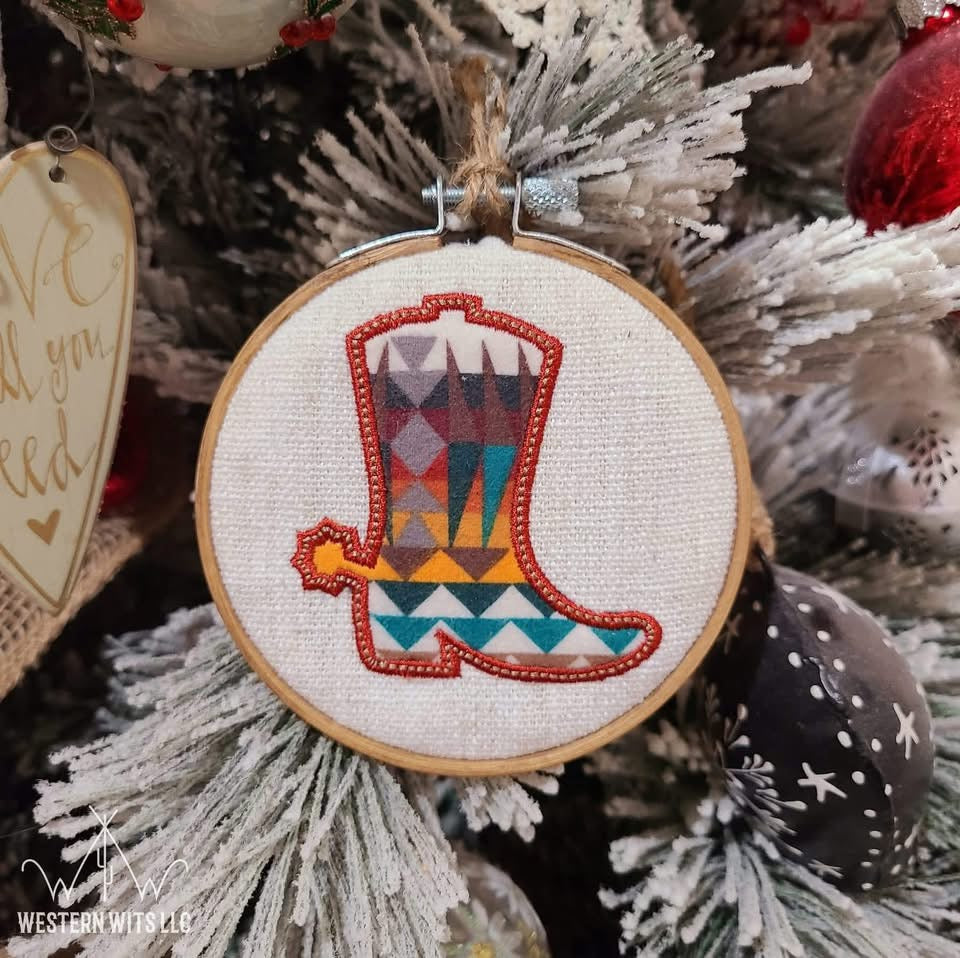 Embroidered Brand Ornaments