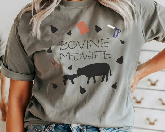 Bovine Midwife Tee