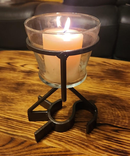 Branding Iron Candle Holder