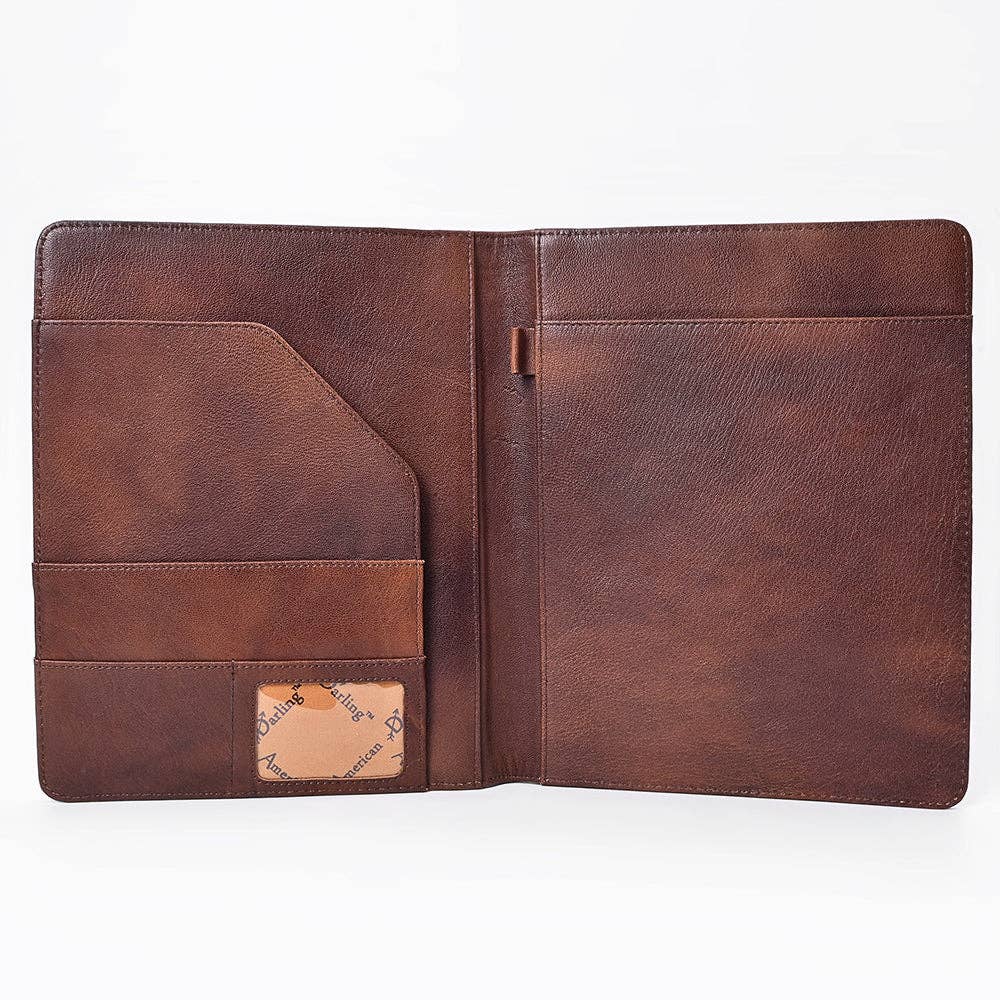 ADBG1232 Portfolio Genuine Western Leather Women Bag