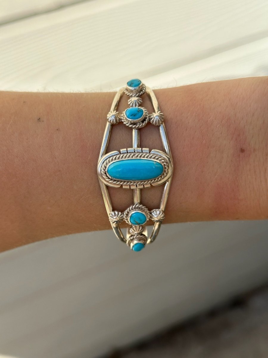 Agua Dulce Turquoise Cuff Bracelet