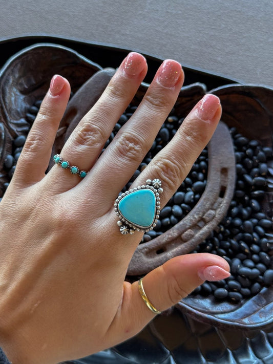 Am I Blue Turquoise Ring