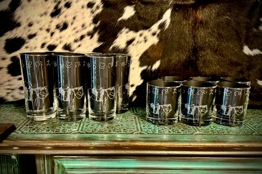 CUSTOM Drinking Glass Set