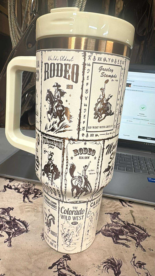 Custom Engraved 40oz Tumbler