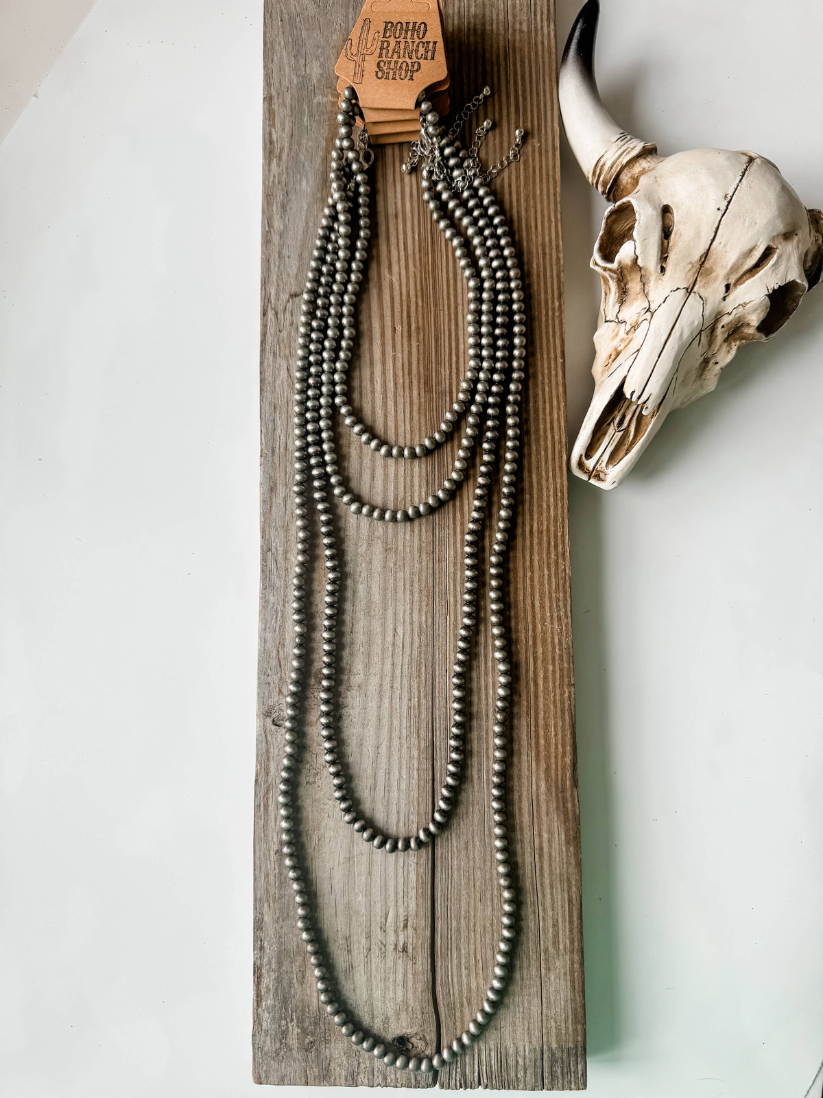 Western Bead Necklace 16” 18” 28” 36”