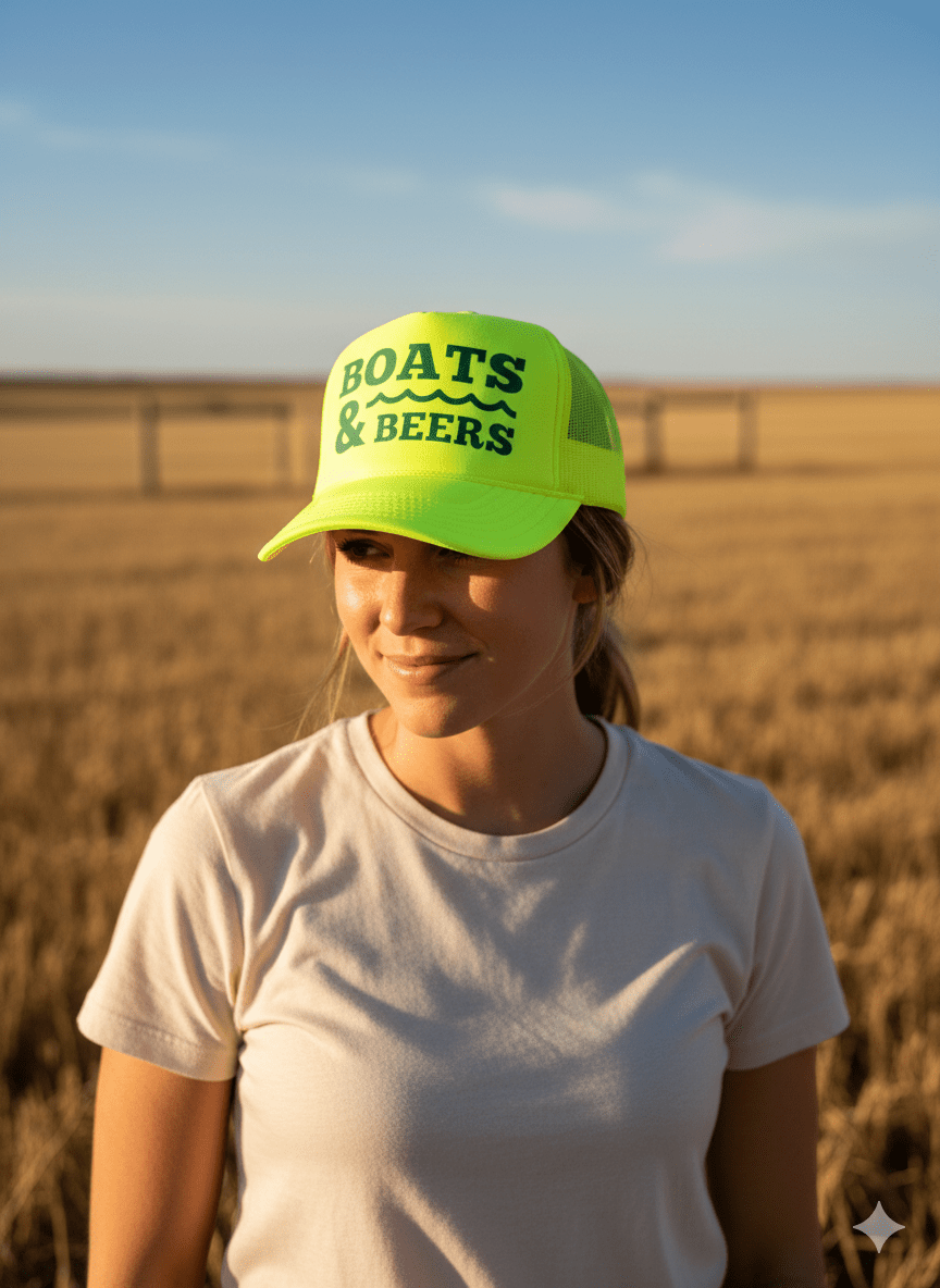Boats & Beers Trucker Hat