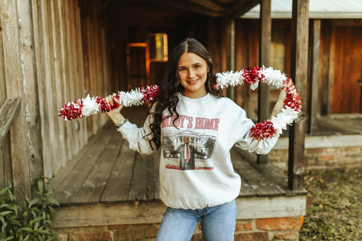 Daddy's Home Trump Graphic Sweatshirt