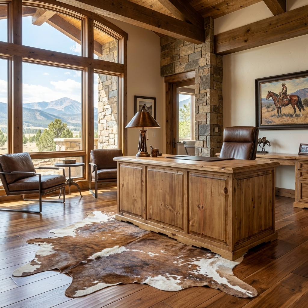 Taos Executive Rustic Desk