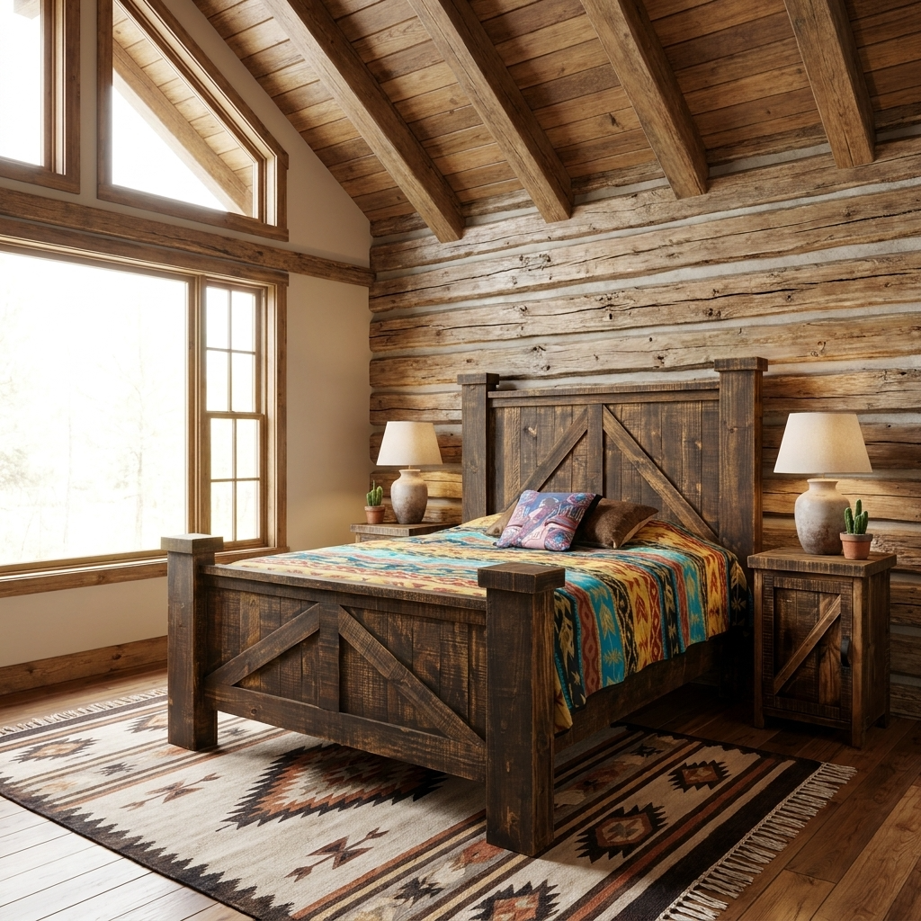 Rancho Rustic Bed