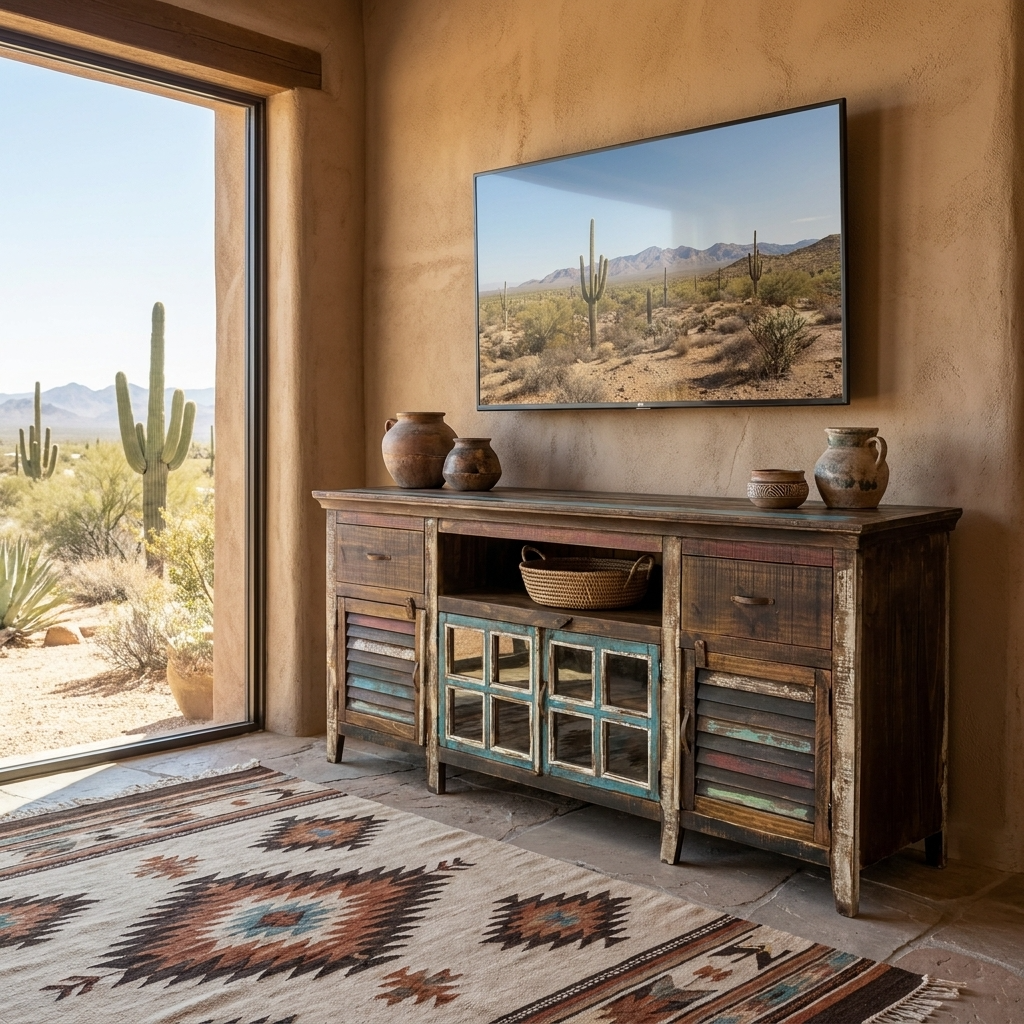 Cabana 80" Rustic TV Stand