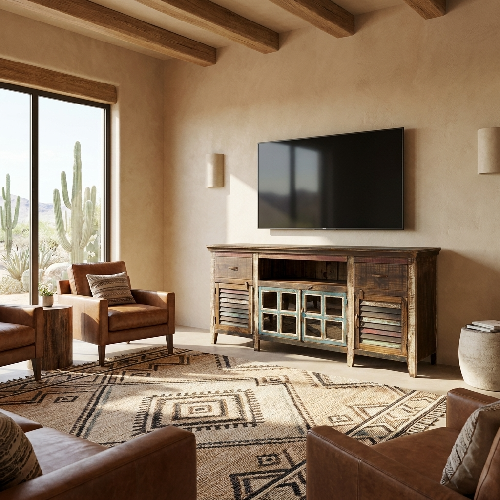 Cabana 80" Rustic TV Stand