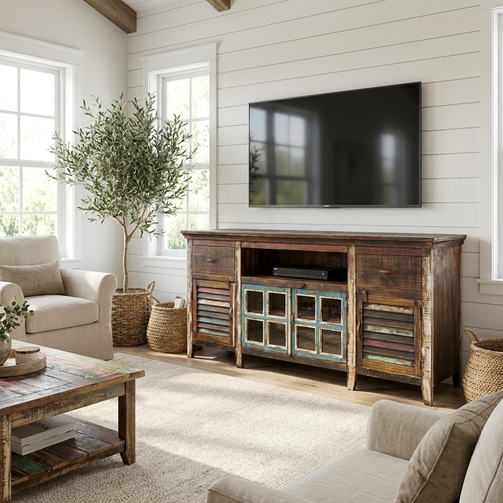 Cabana 80" Rustic TV Stand