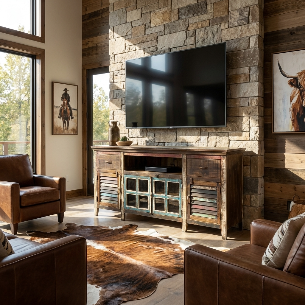 Cabana 80" Rustic TV Stand