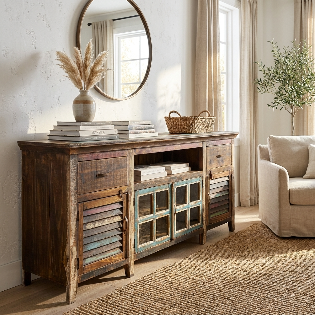 Cabana 80" Rustic TV Stand