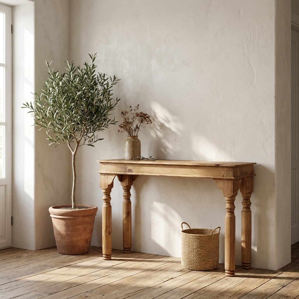 Indian Rustic Sofa Table