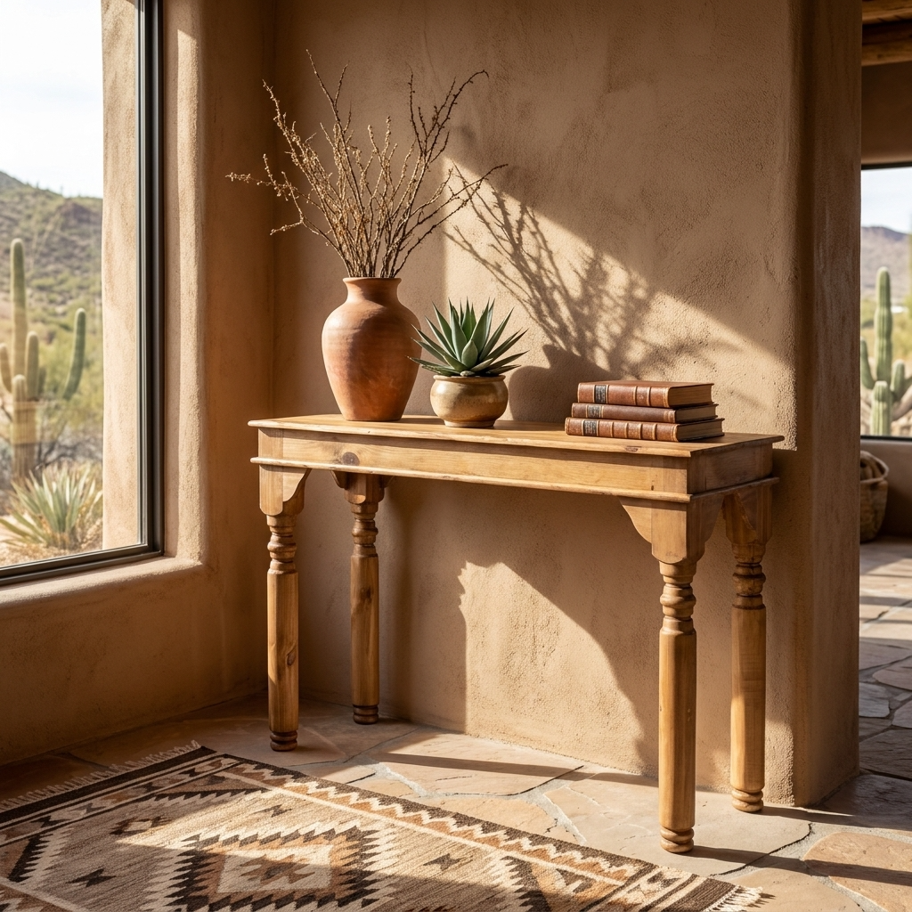 Indian Rustic Sofa Table