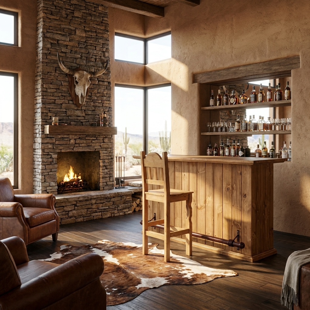 Tongue and Groove Rustic Bar