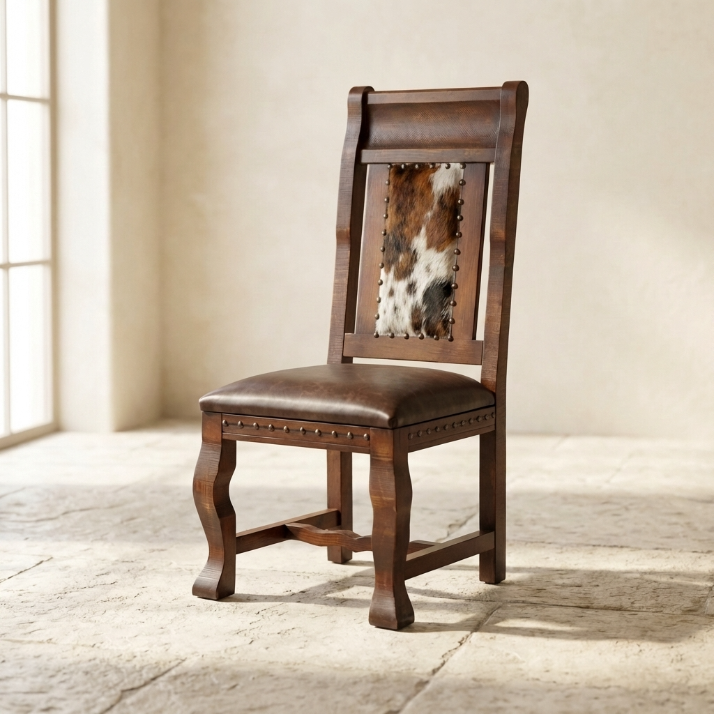 Gran Hacienda Chair with Cowhide and Leather