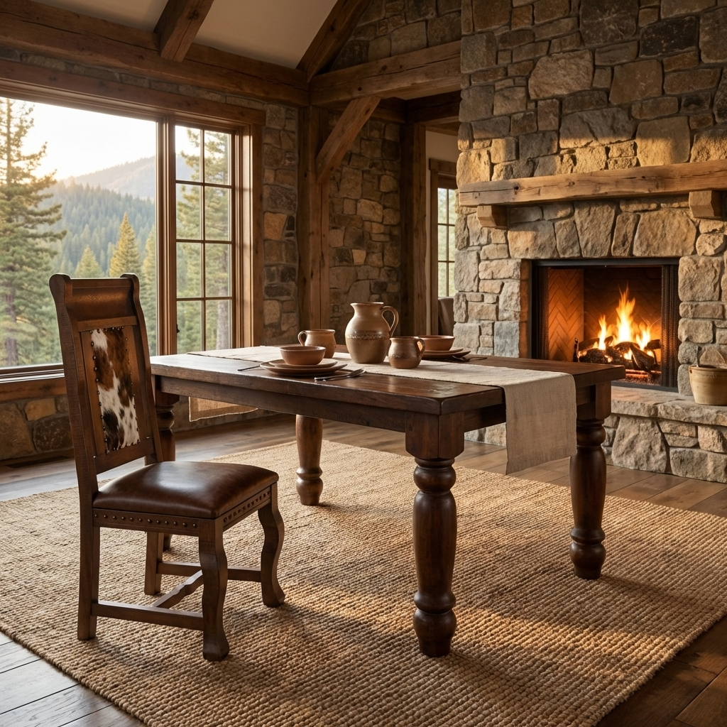 Gran Hacienda Chair with Cowhide and Leather
