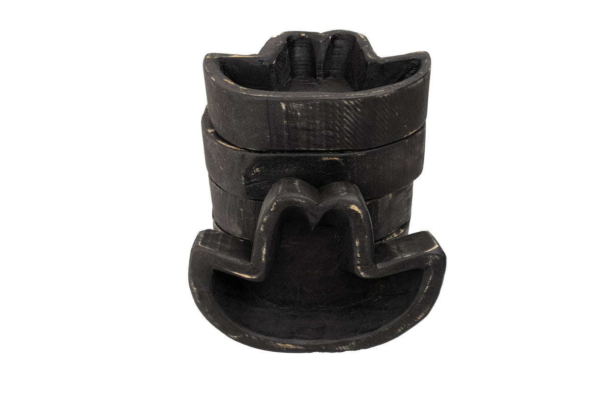 Hat Dough Bowl-9 x 6 in-Western-Candle Ready-Sombrero-Hat