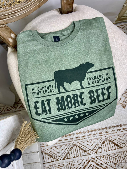 Farmers & Ranchers Eat More Beef (Gildan t-Shirt)