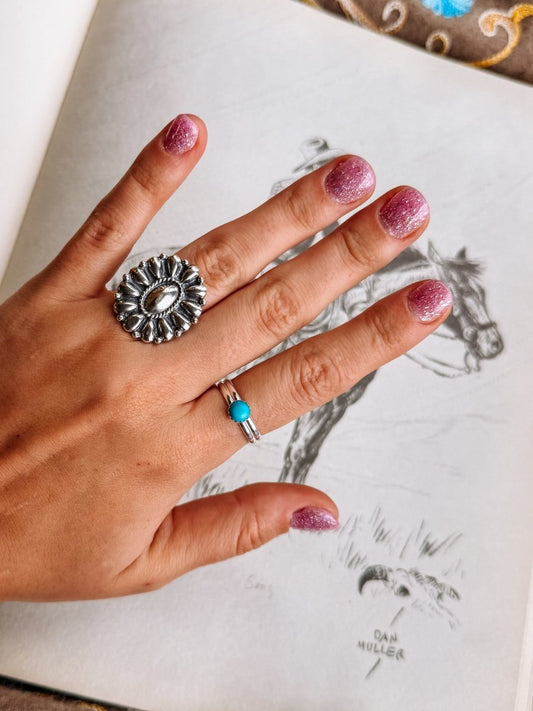 Froid Silver Ring