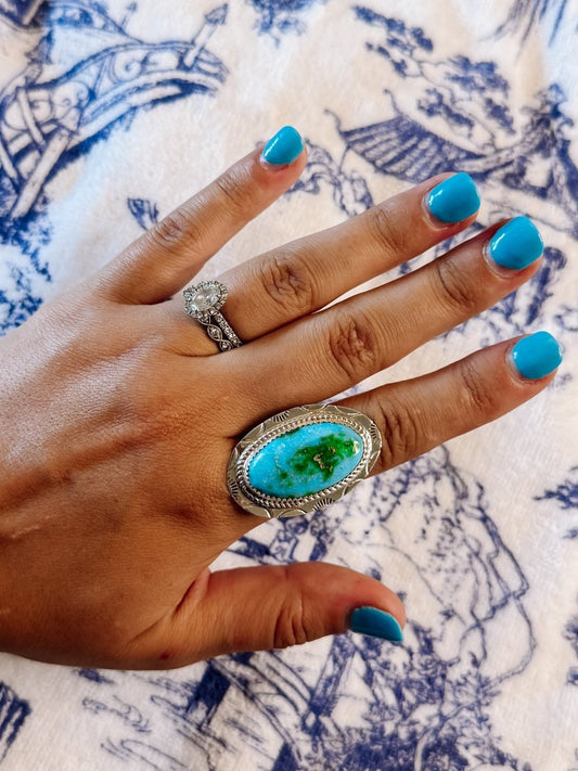 Harper Sierra Bella Turquoise Ring