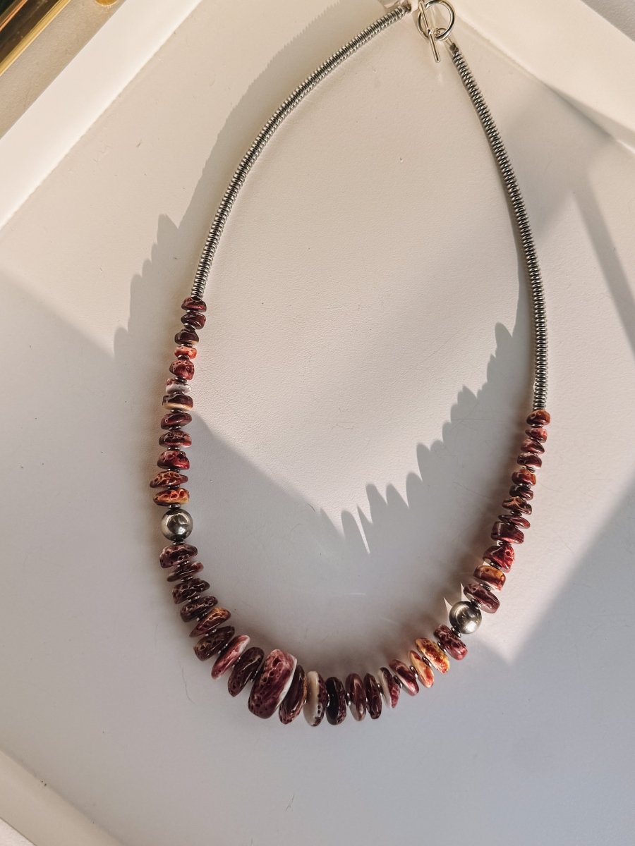 I Can Still Make Cheyenne 22" Purple Spiny Oyster Necklace