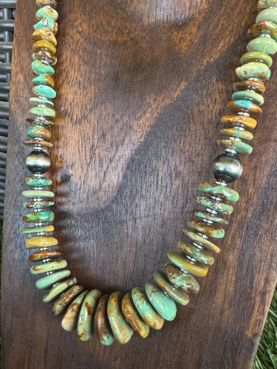 I Can Still Make Cheyenne Turquoise Necklace - Green