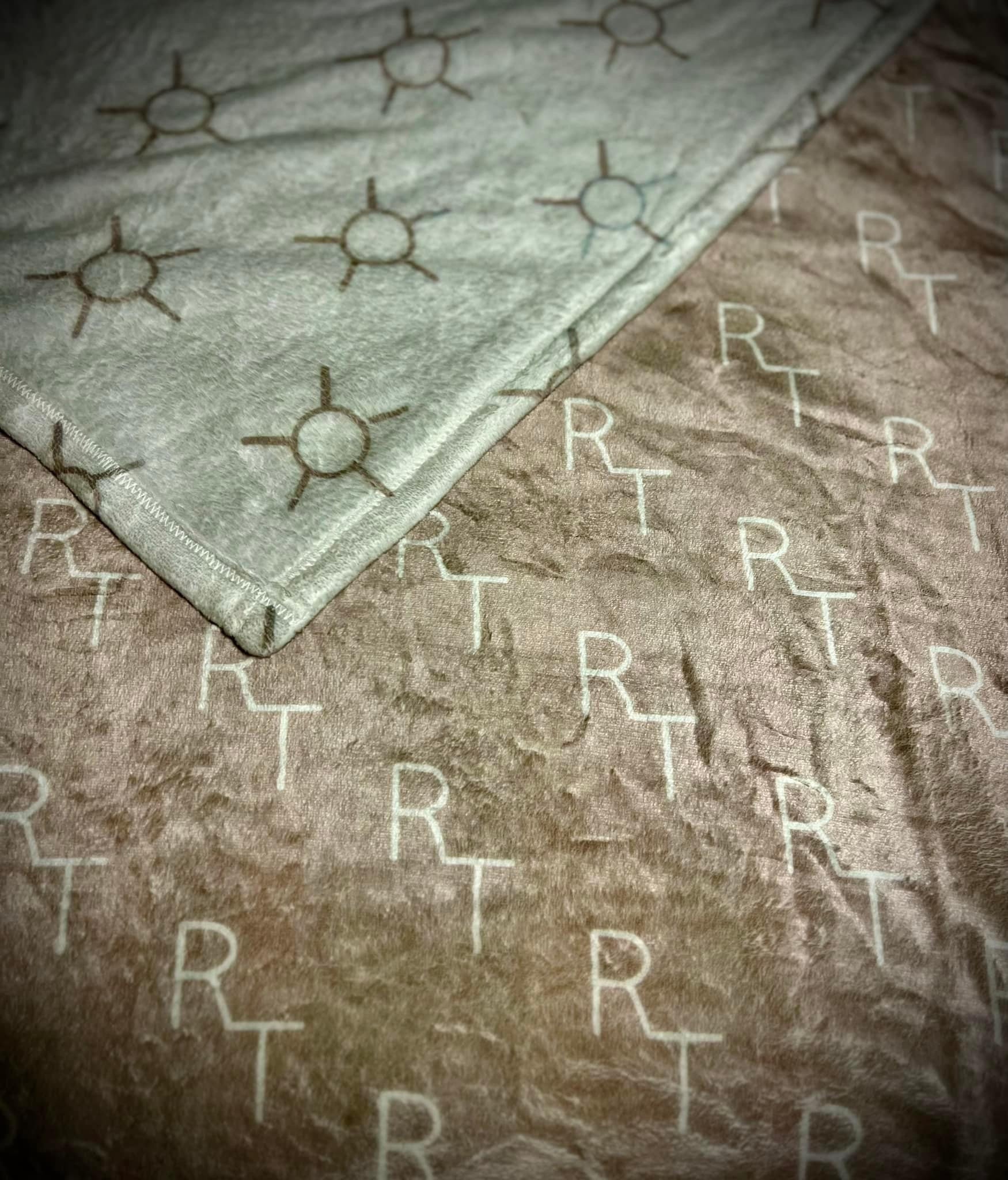 CUSTOM Brand/Logo Minky Blanket