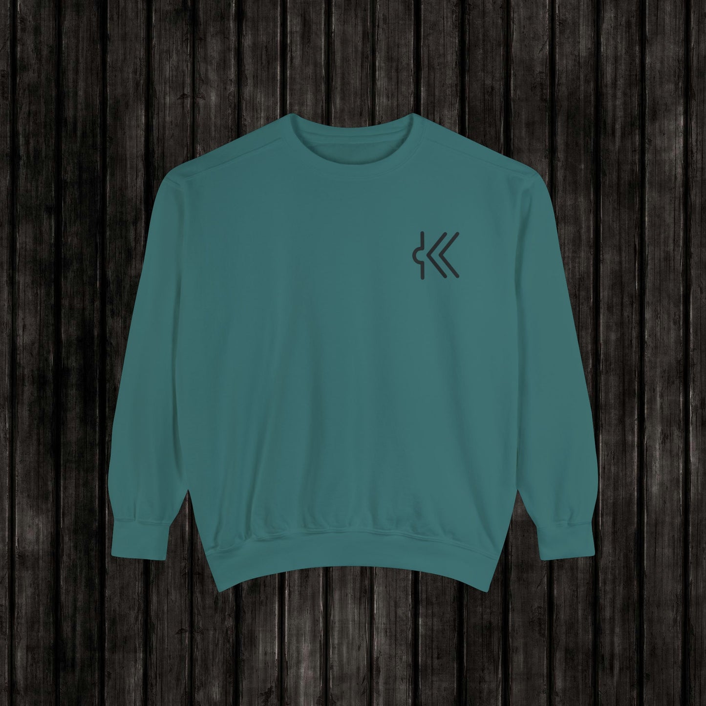 Custom Cattle Brand Sweatshirt: Personalized Ranch Apparel