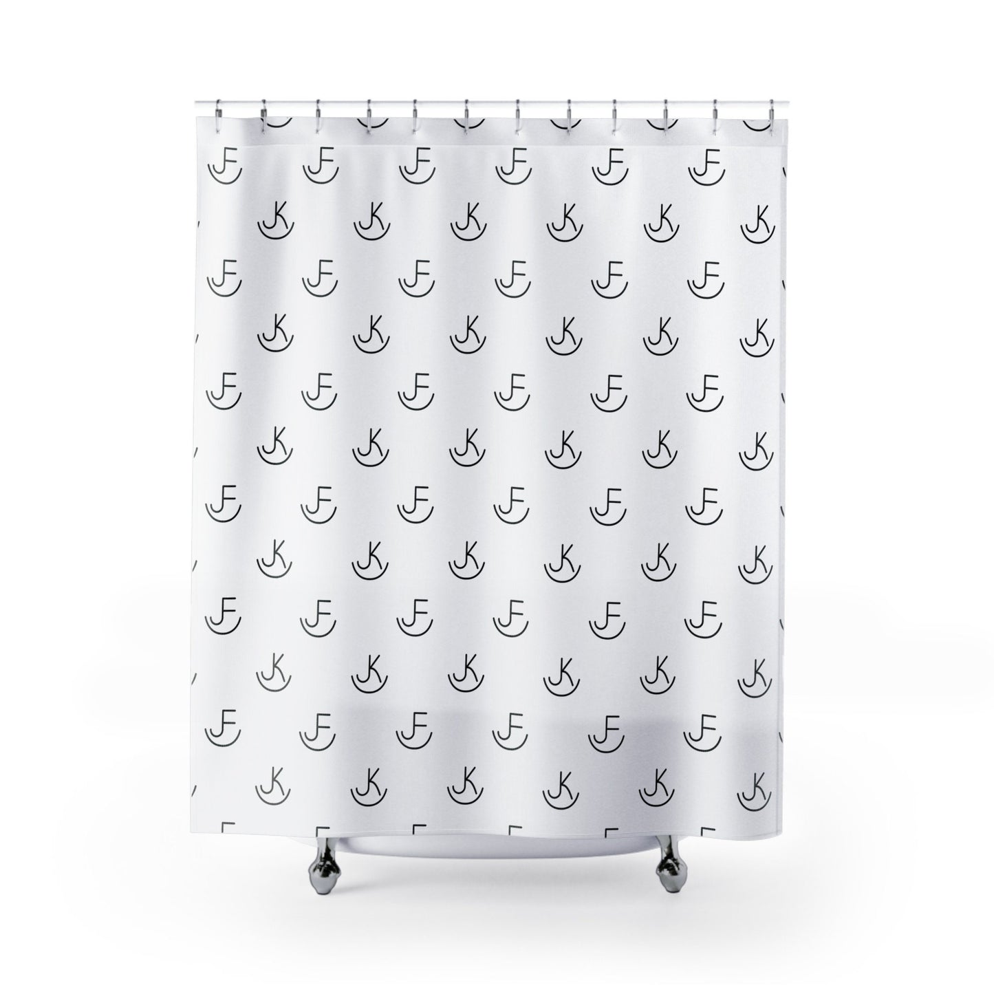 Large Brand Print- Brand Shower Curtain