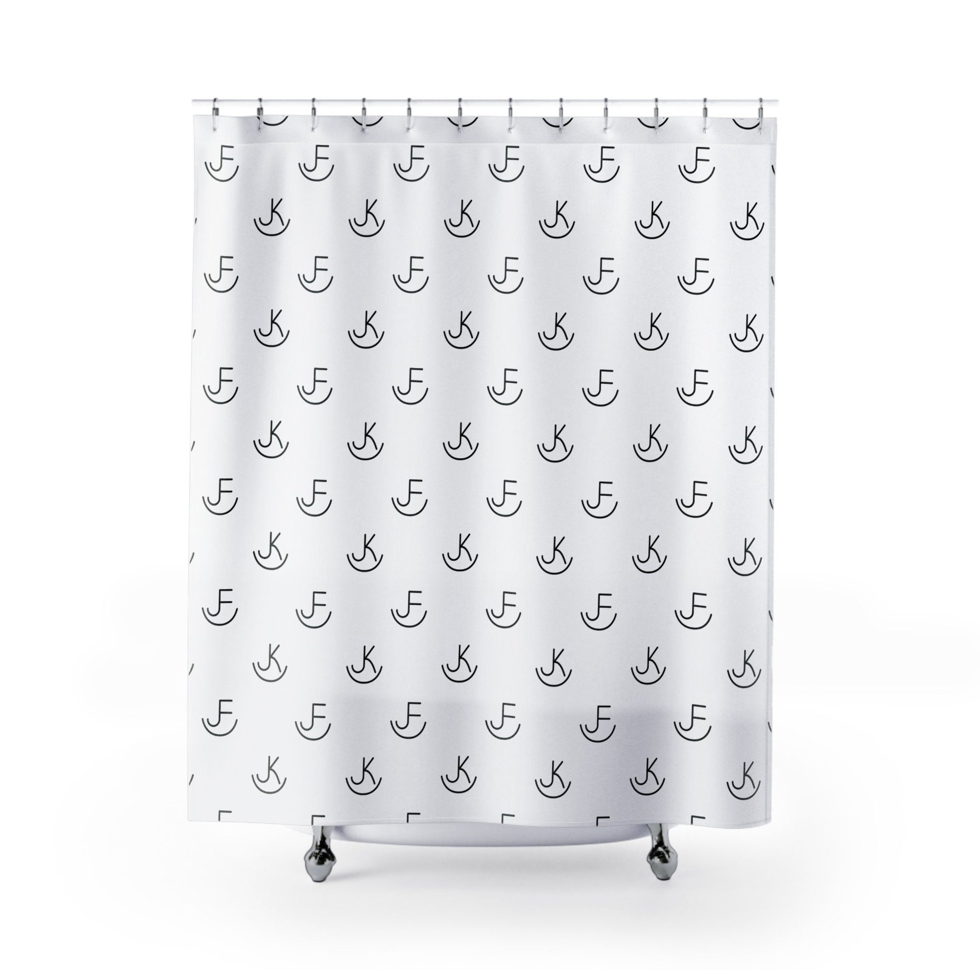 Large Brand Print- Brand Shower Curtain